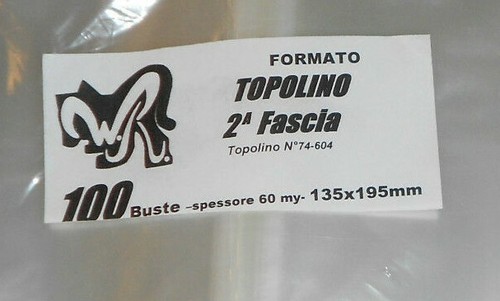 100 buste topolino - 100,