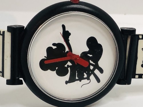 Orologio topolino silhouette - orologio,